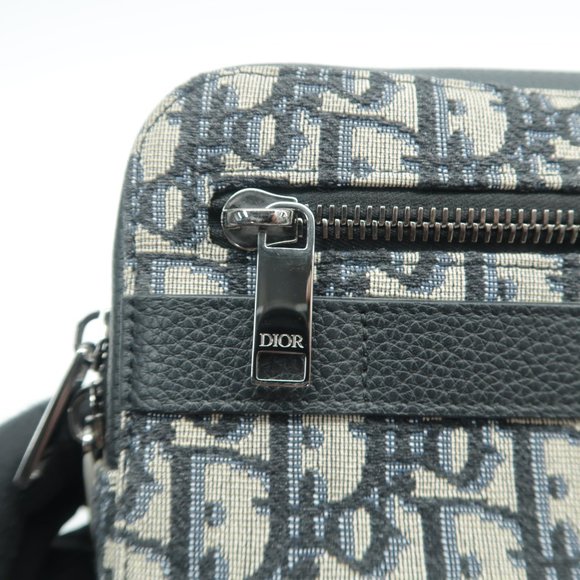 Dior Navy Cloth Crossbody Bag - Picture 6 of 12